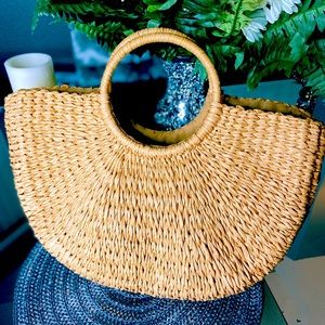 Straw Summer Tote
